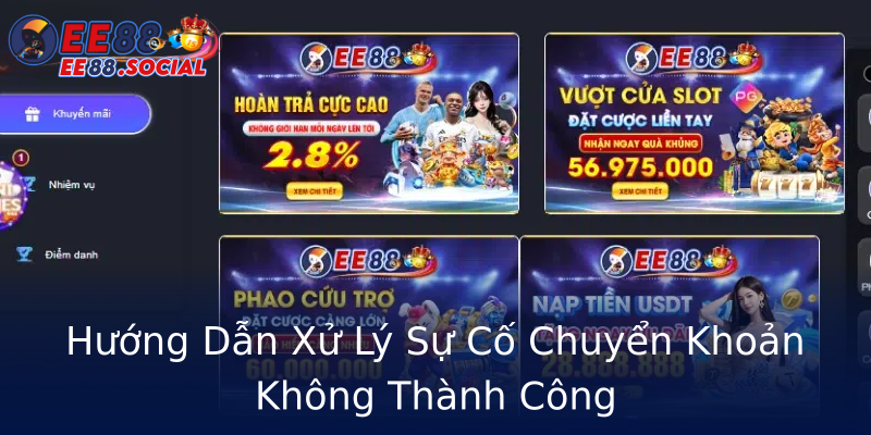 Hướng Dẫn Xử Lý Sự Cố Chuyển Khoản Không Thành Công Hướng Dẫn Xử Lý Sự Cố Chuyển Khoản Không Thành Công
