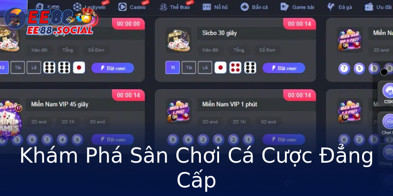 Khám Phá Sân Chơi Cá Cược Đẳng Cấp Khám Phá Sân Chơi Cá Cược Đẳng Cấp