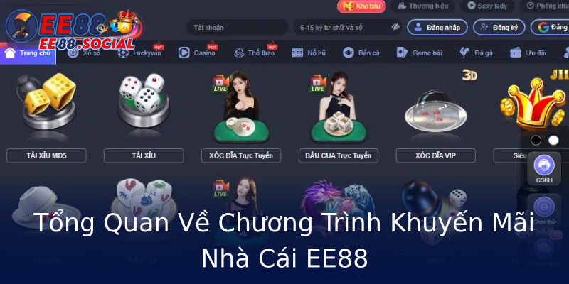 Tổng Quan Về Chương Trình Khuyến Mãi Nhà Cái EE88 Tổng Quan Về Chương Trình Khuyến Mãi Nhà Cái EE88